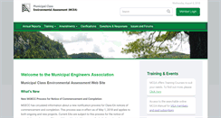 Desktop Screenshot of municipalclassea.ca